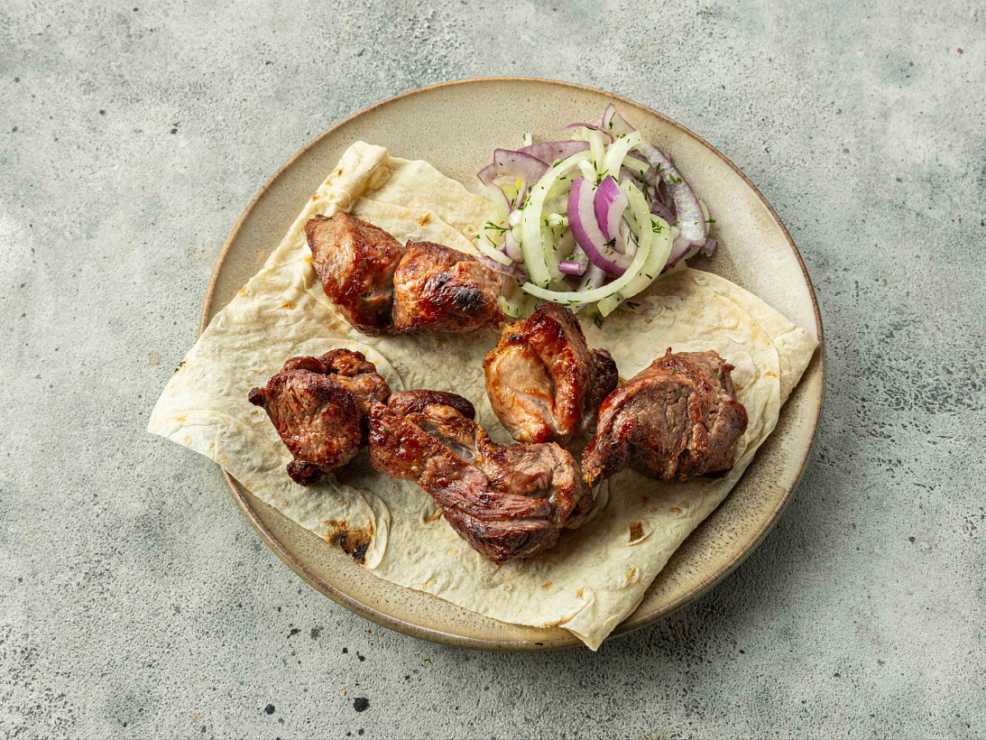 Шашлык из бараньей мякоти