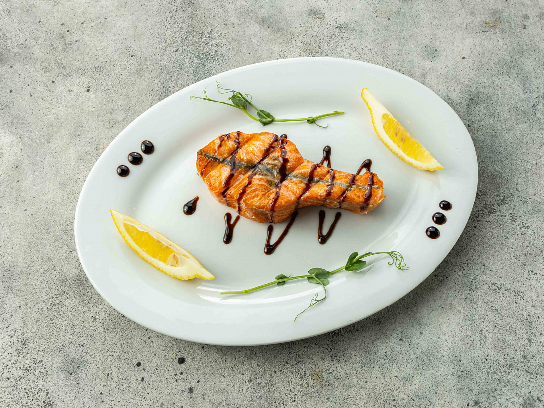 Сёмга на мангале