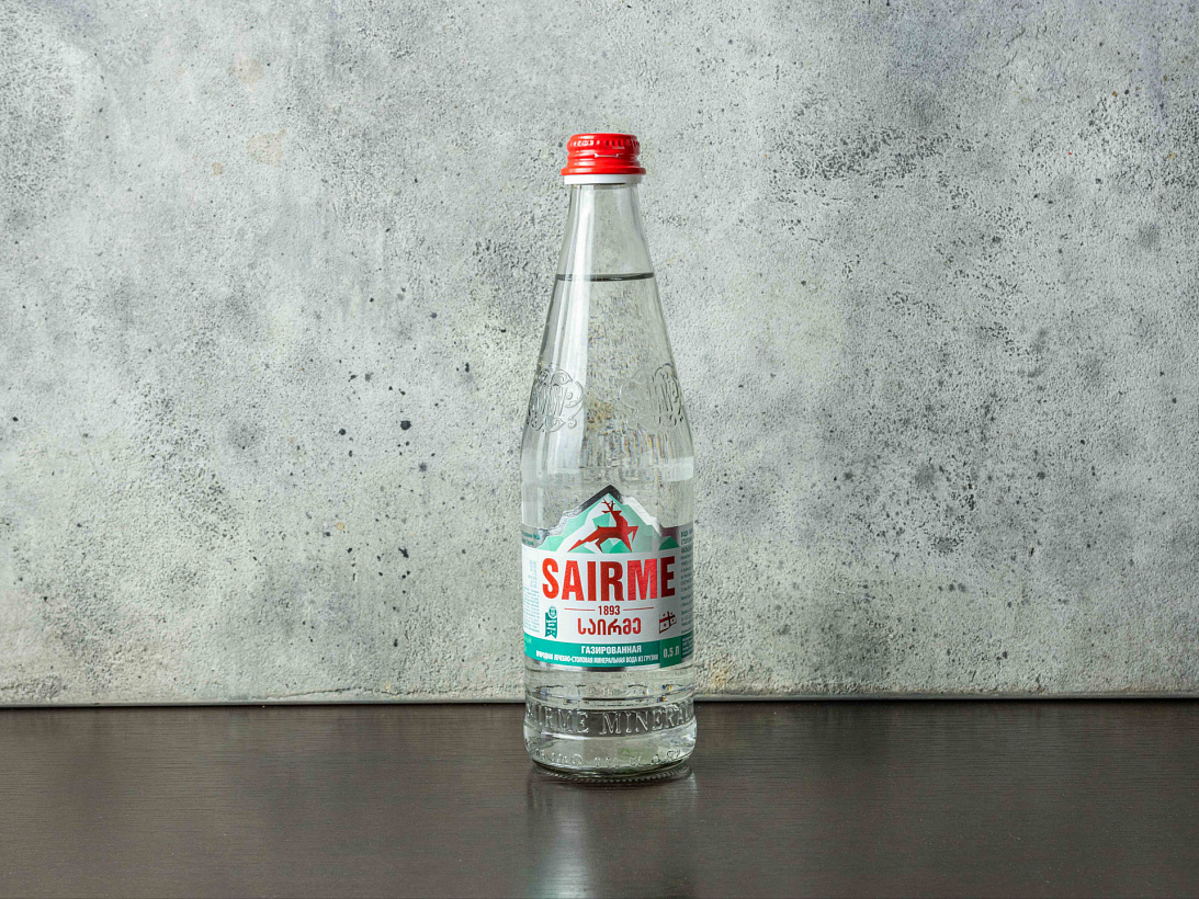 Минеральная вода Саирме газированная